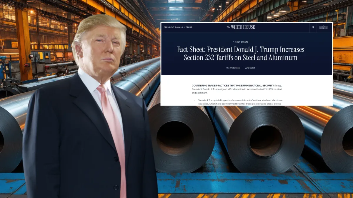 Ticaret Savaşı’nda Yeni Perde: ABD Çelik ve Alüminyum İthalatında Vergiyi İkiye Katladı!