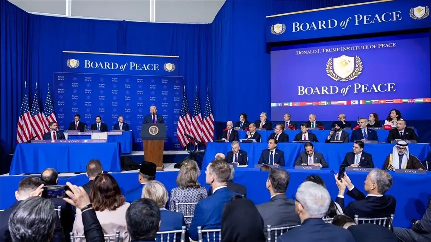 Meksika'nın Filistin Temsil Edilmediği için Daveti Geri Çevirdiği Barış Kurulu Washington'da Toplandı